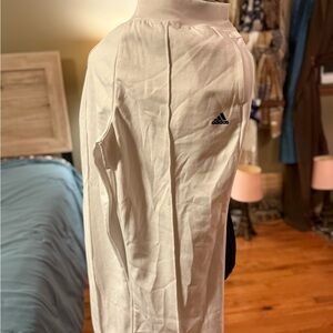 Adidas White Regular Fit Pants